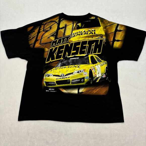 Matt Kenseth NASCAR #20 Dollar General Chase Authentics Short Sleeve T Shirt 2XL - Picture 2 of 11